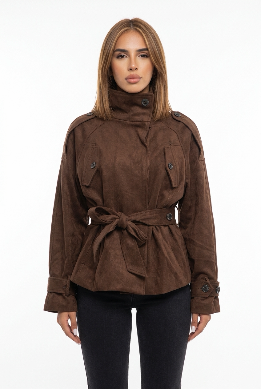 GROSSA JACKET-Brown
