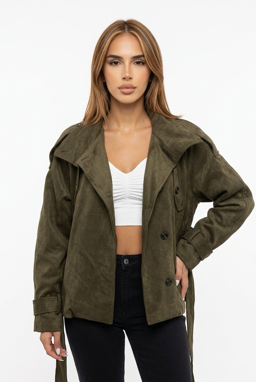 GROSSA JACKET-Olive Green