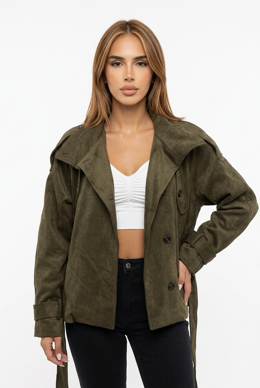 GROSSA JACKET-Olive Green