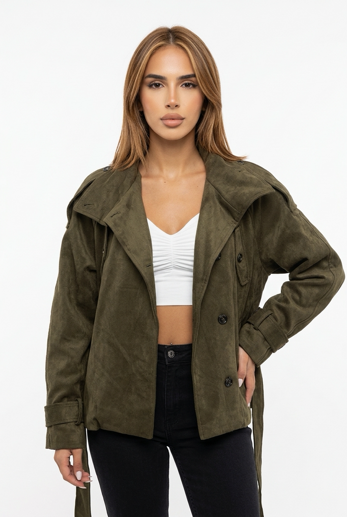GROSSA JACKET-Olive Green