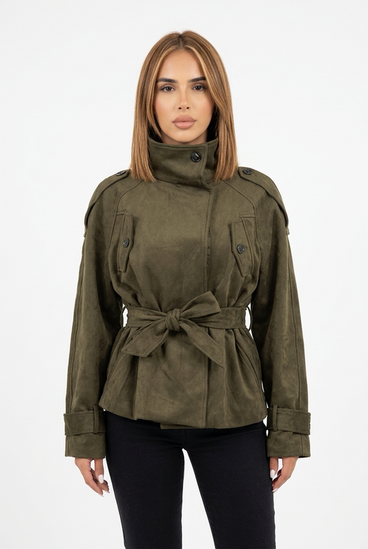 GROSSA JACKET-Olive Green
