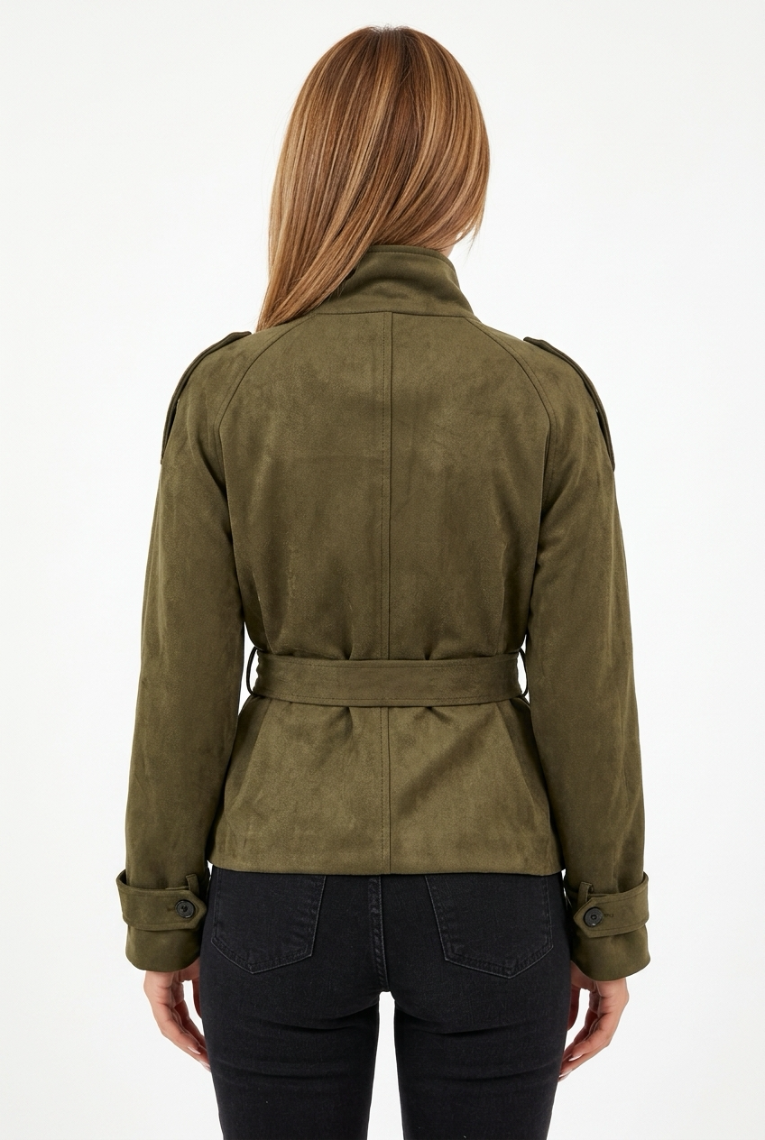 GROSSA JACKET-Olive Green