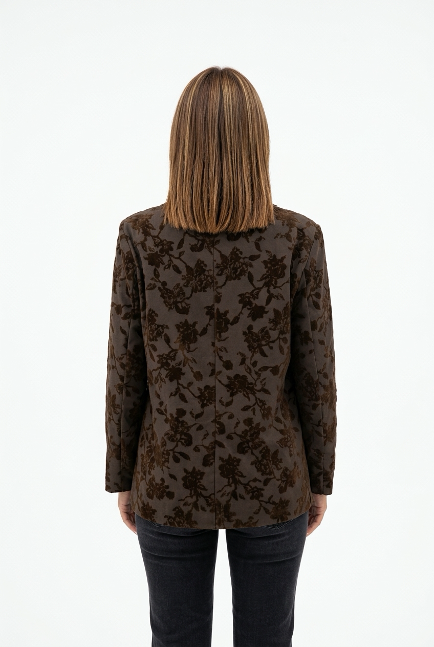 VIVA BLAZER-Brown