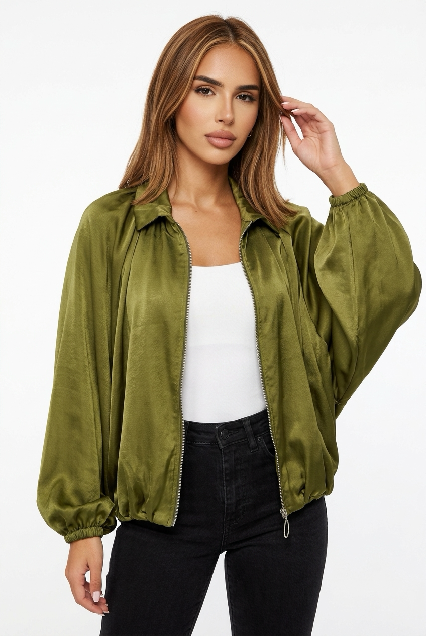 TREVIA JACKET-Green