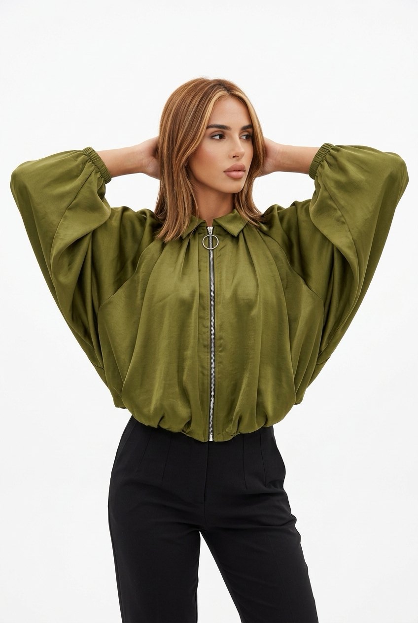 TREVIA JACKET-Green