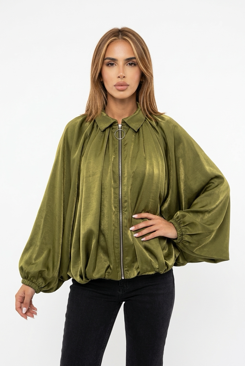 TREVIA JACKET-Green