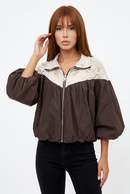 PUFFLACE JACKET