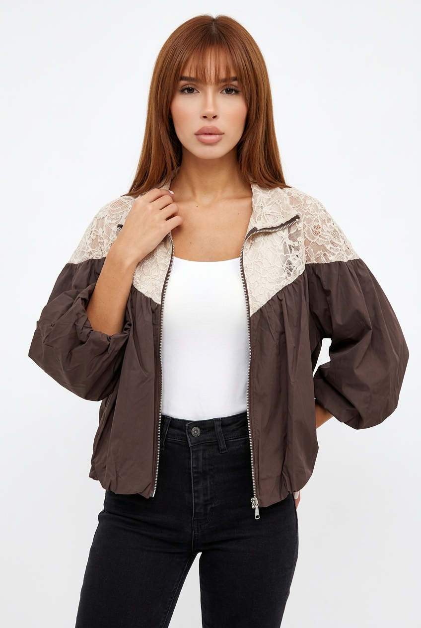 PUFFLACE JACKET