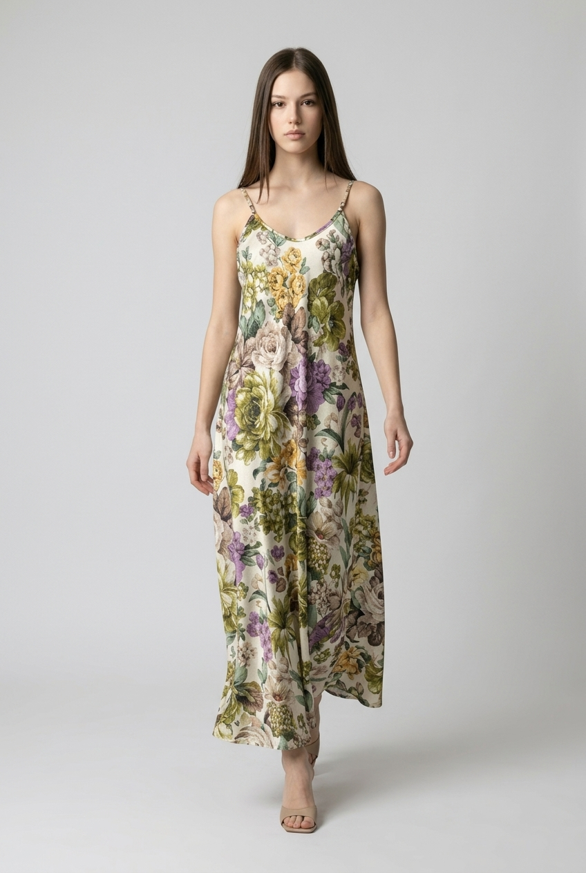 Nigella Dress Green