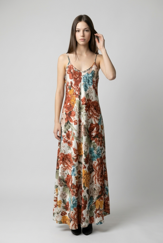 Nigella Dress Brick