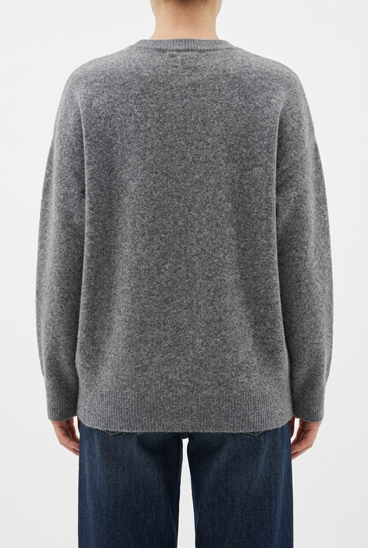 SO MATCHA SWEATER-Grey