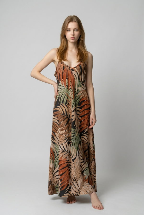 Palmy Dress Black