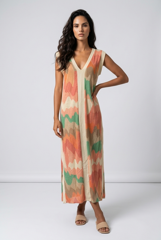 Melo Dress Orange