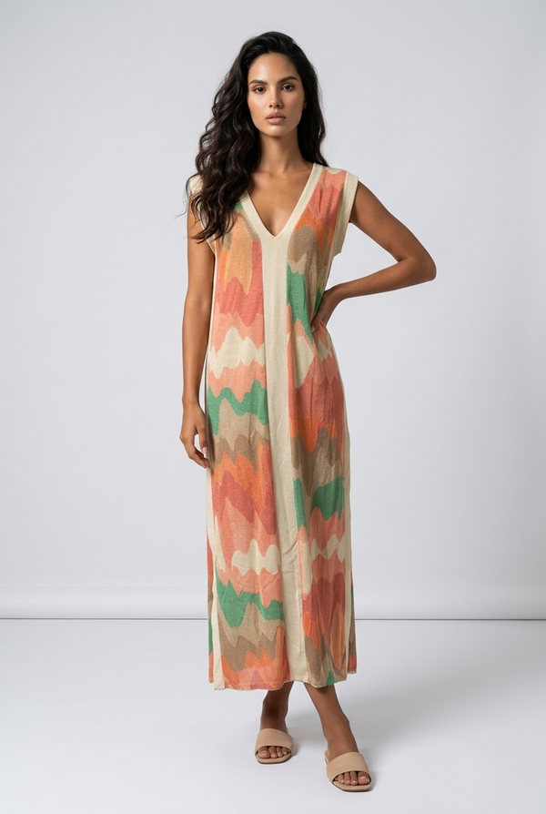 Melo Dress Orange