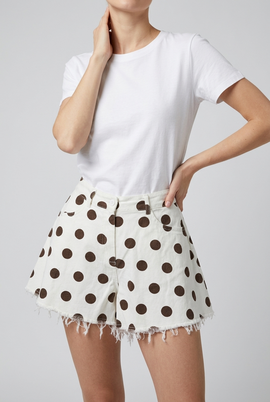 Polko Shorts White