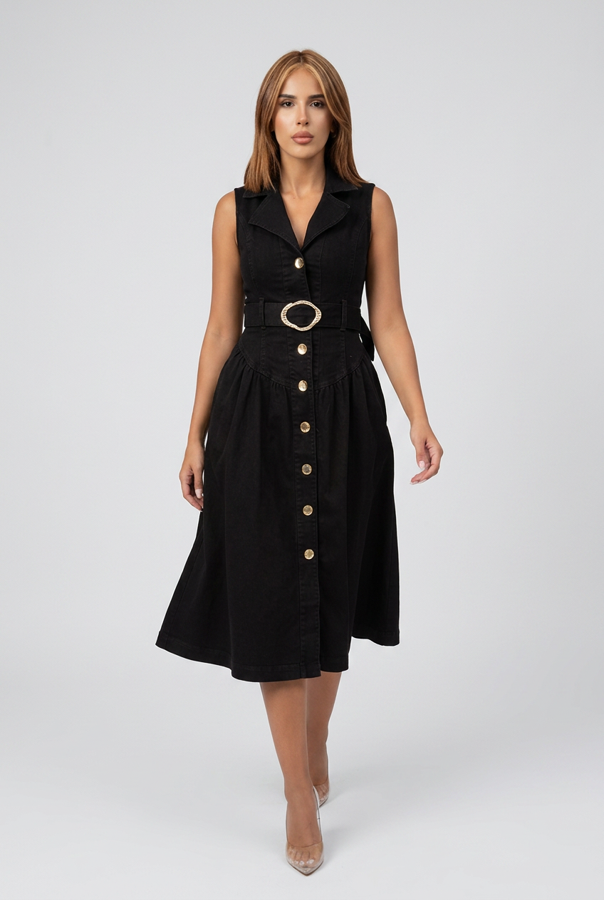 Aura Dress Black