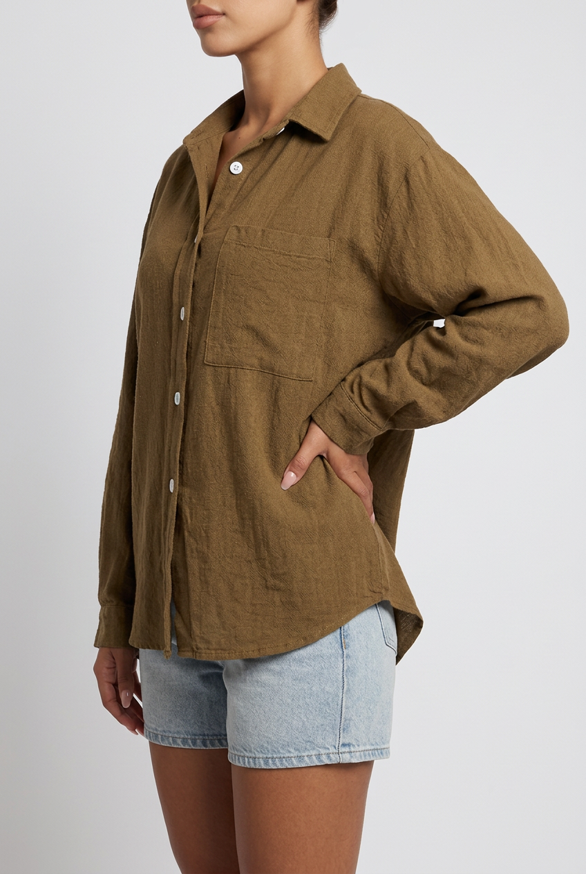 Anastasia Shirt Brown