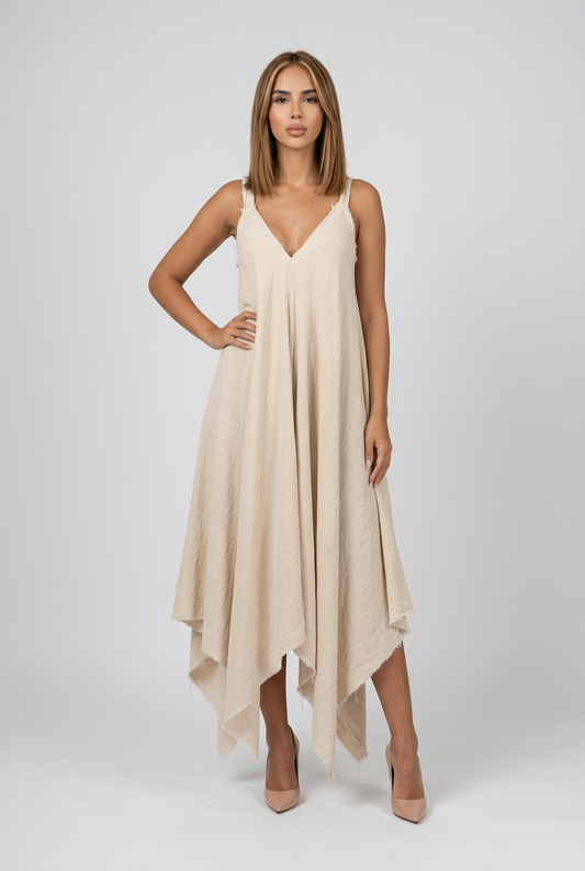 Nero Dress Beige