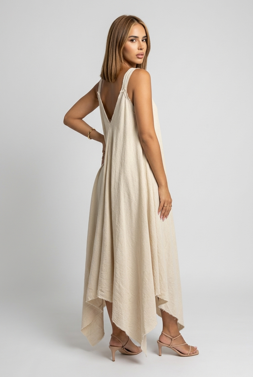 Nero Dress Beige