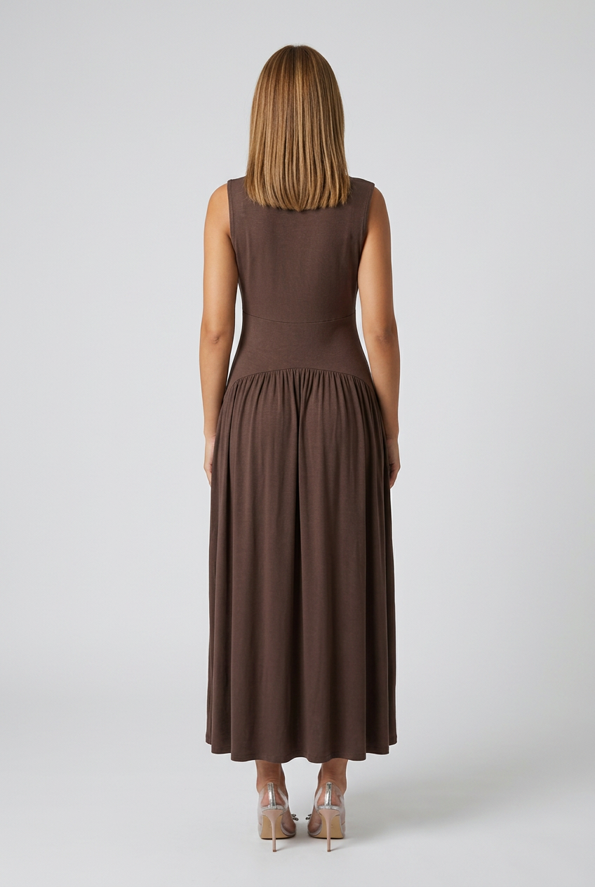 Ferila Dress Brown