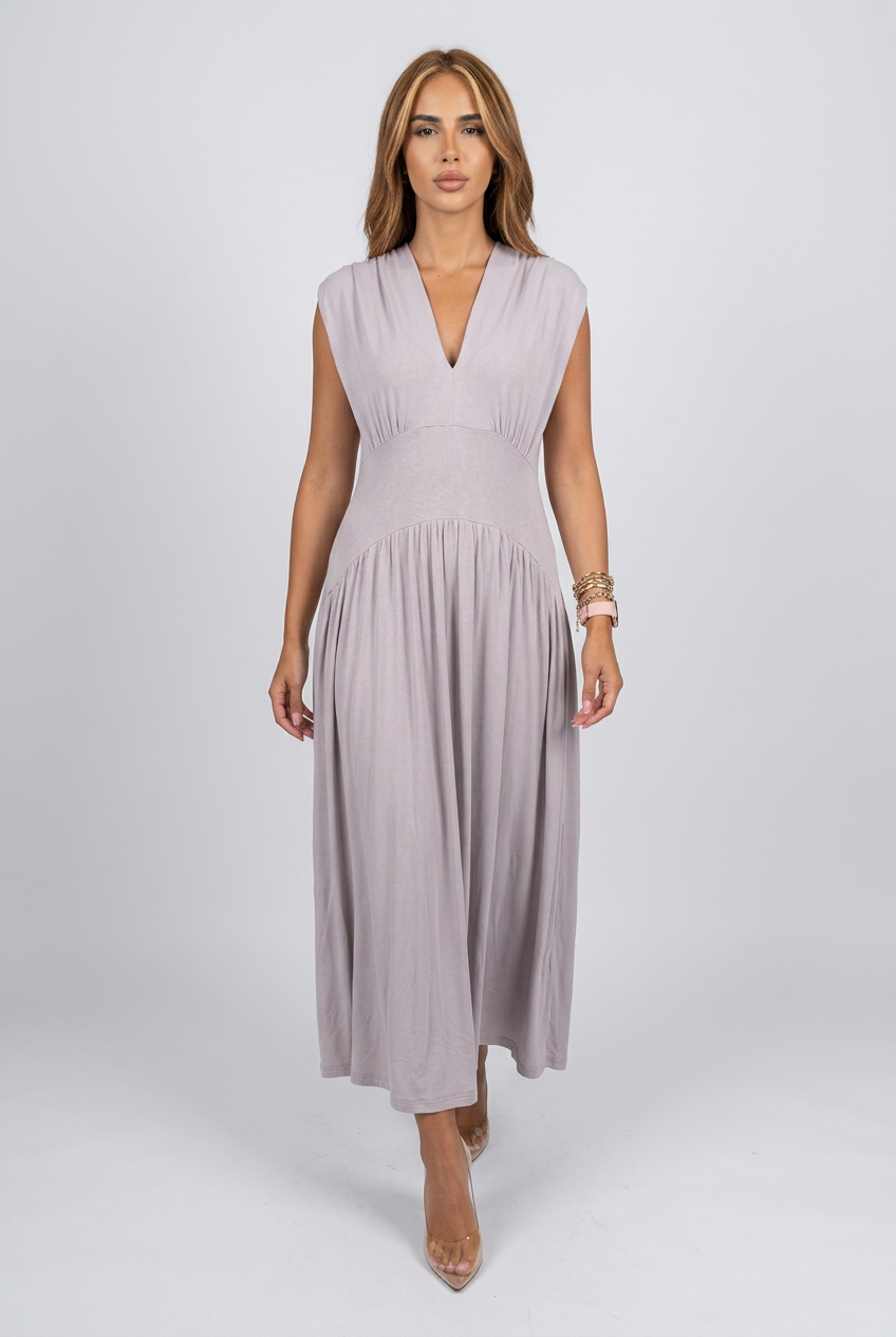 Ferila Dress Light Grey