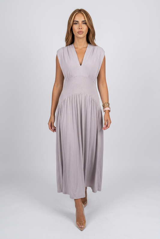 Ferila Dress Light Grey