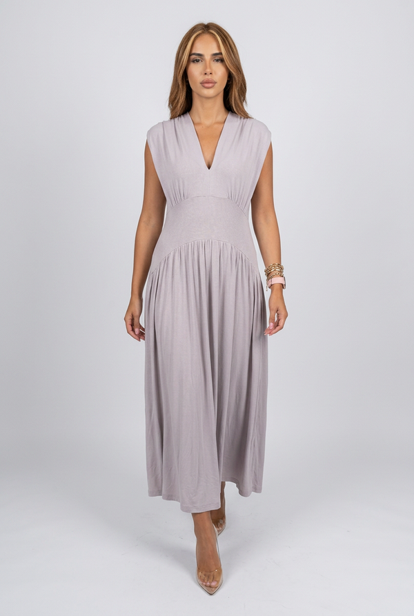 Ferila Dress Light Grey