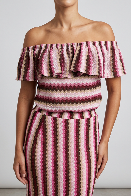 Zinga Top Dark Pink