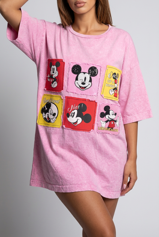 Mini Mickey T-Shirt Pink