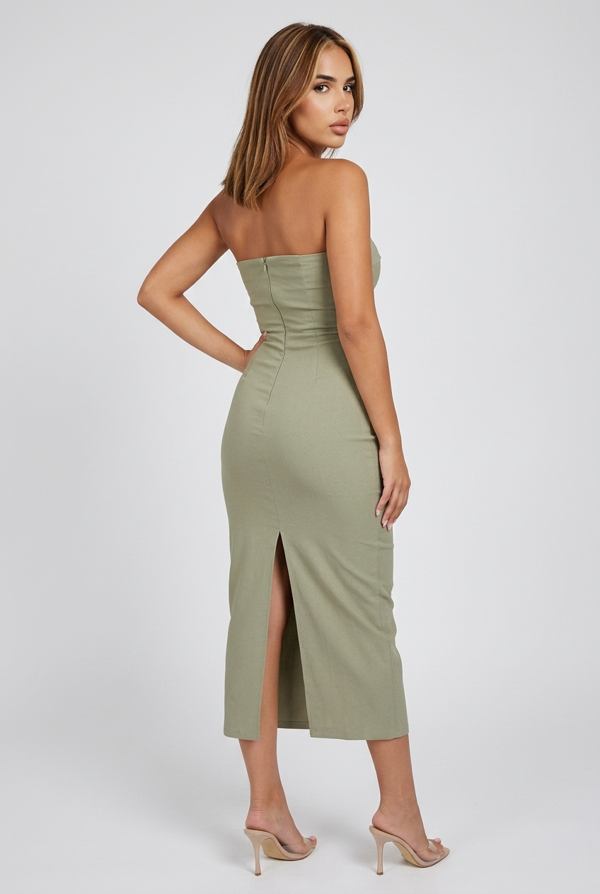 Darino Dress Olive Green