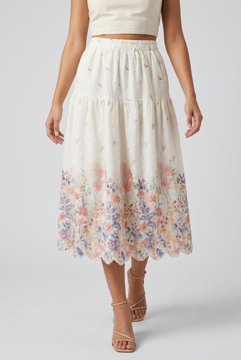 Rosy Skirt