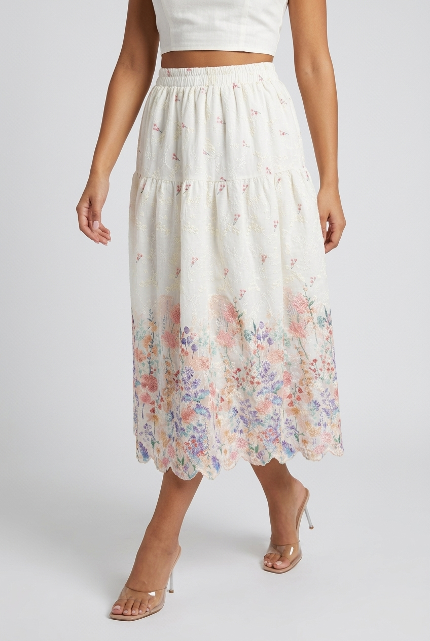Rosy Skirt