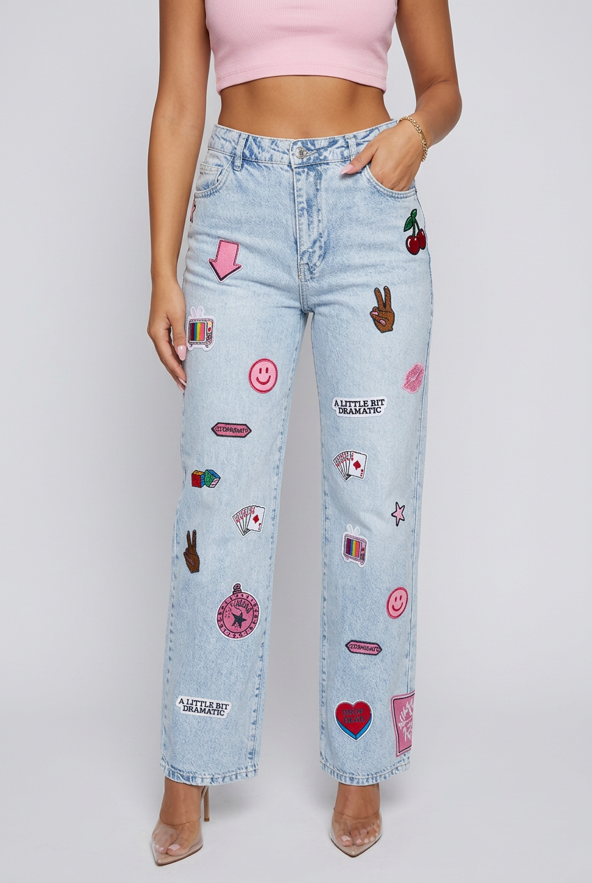 Sticker Jeans