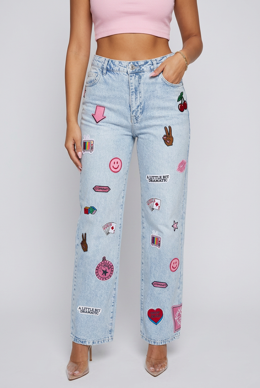 Sticker Jeans