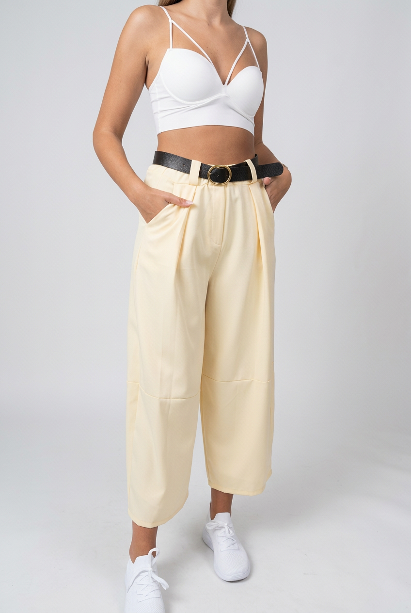 Barrel Pants Yellow