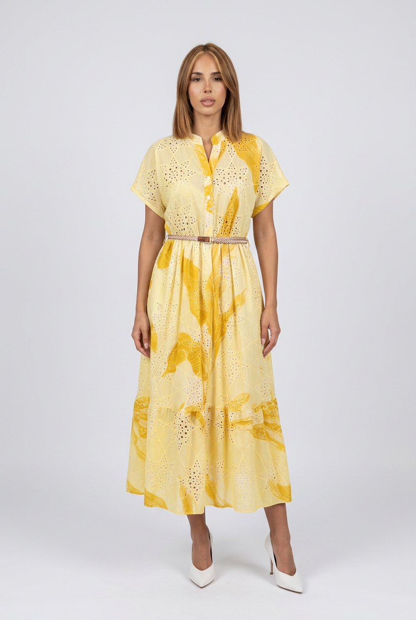 Petina Dress Yellow