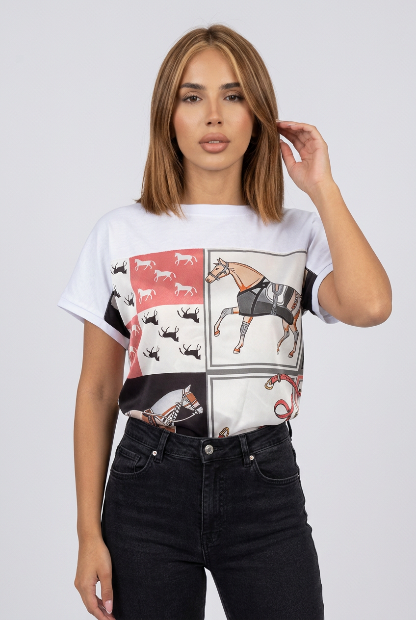 Horsy Top Black