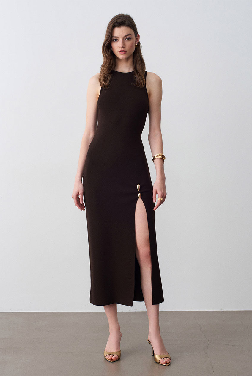 Sylva Dress Brown