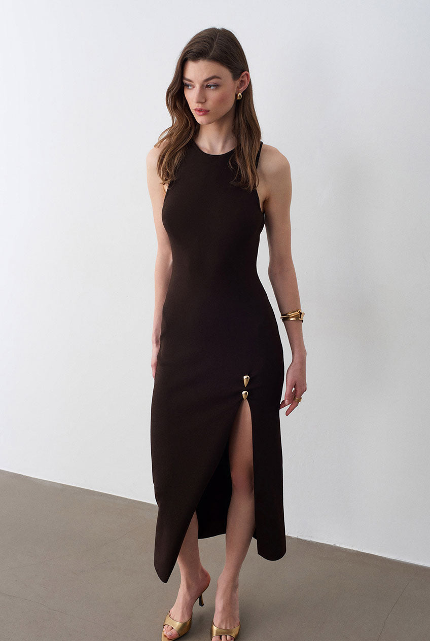 Sylva Dress Brown
