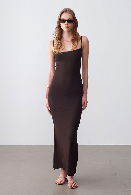 Sola Dress Brown
